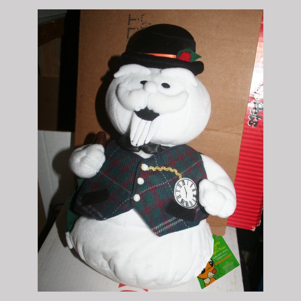 Sam Umbrella Rudolph the Red Nosed Reindeer 12" Plush Stuffins CVS